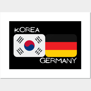 Korean German - Korea and Germany Posters and Art